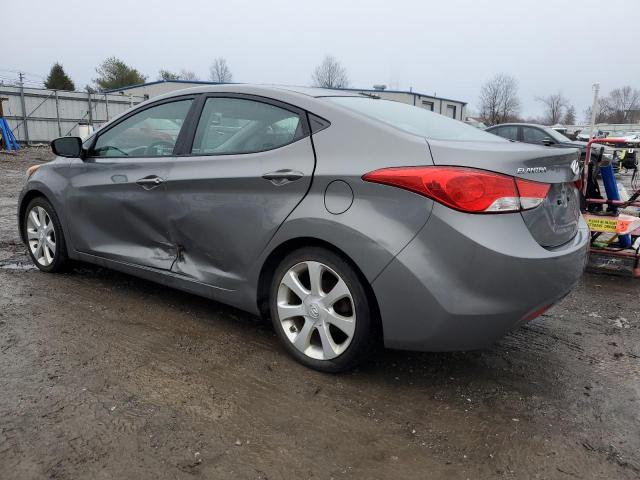 5NPDH4AE9DH189400 - 2013 HYUNDAI ELANTRA GLS SILVER photo 2