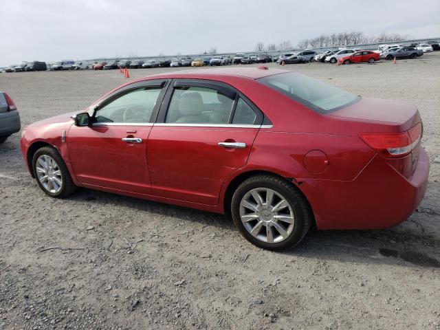 3LNHL2GC5CR818880 - 2012 LINCOLN MKZ RED photo 2