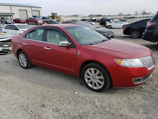 3LNHL2GC5CR818880 - 2012 LINCOLN MKZ RED photo 4