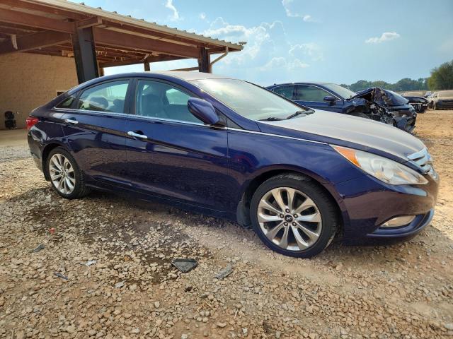 5NPEC4AC8DH640642 - 2013 HYUNDAI SONATA SE BLUE photo 4