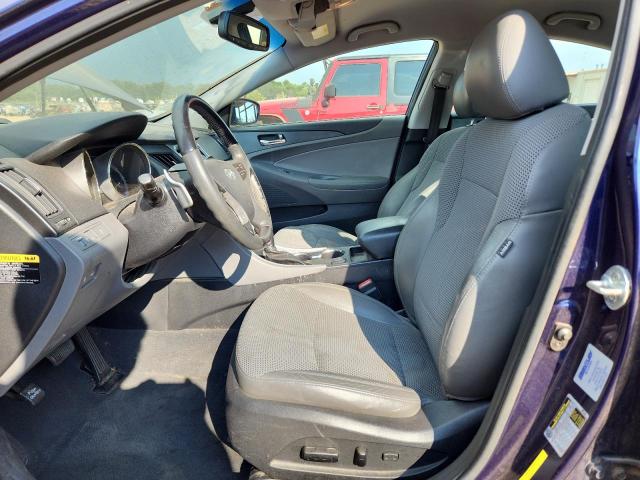 5NPEC4AC8DH640642 - 2013 HYUNDAI SONATA SE BLUE photo 7