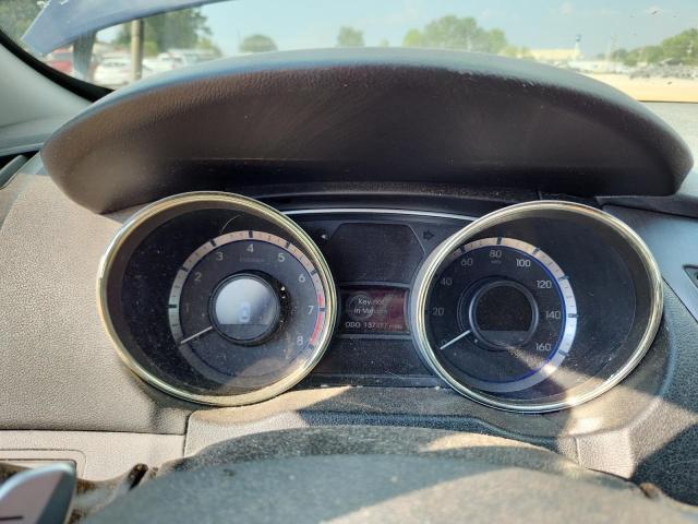 5NPEC4AC8DH640642 - 2013 HYUNDAI SONATA SE BLUE photo 9