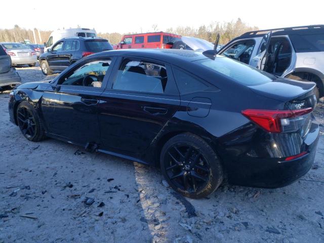 2HGFE2F57NH547815 - 2022 HONDA CIVIC SPORT BLACK photo 2