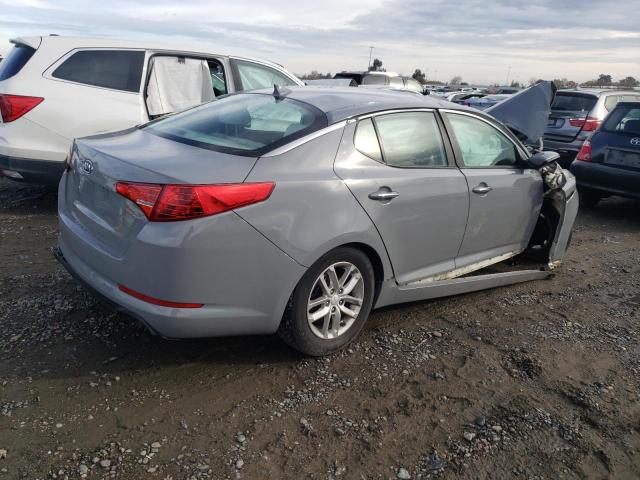 5XXGM4A72CG043523 - 2012 KIA OPTIMA LX GRAY photo 3