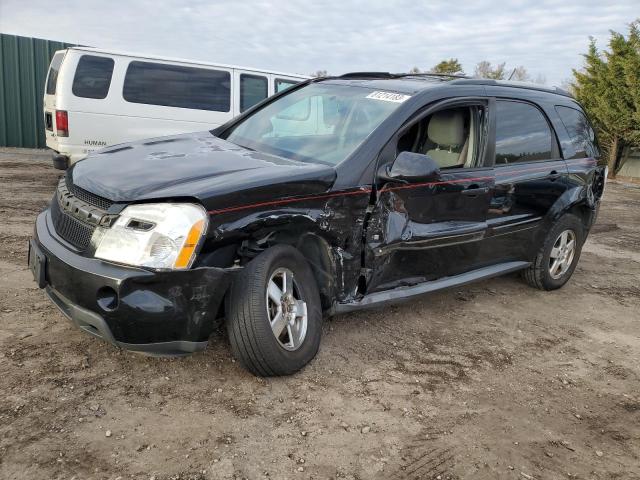 2CNDL33F886321096 - 2008 CHEVROLET EQUINOX LT BLACK photo 1