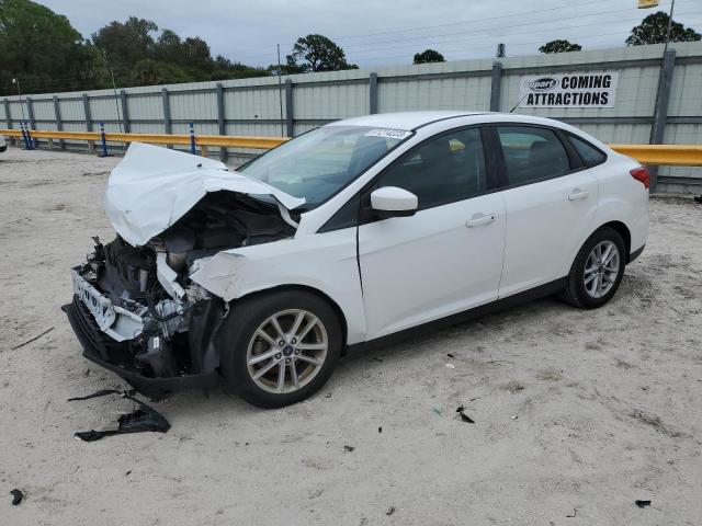 1FADP3F23JL250409 - 2018 FORD FOCUS SE WHITE photo 1