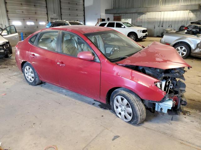 KMHDU46D87U175084 - 2007 HYUNDAI ELANTRA GLS RED photo 4