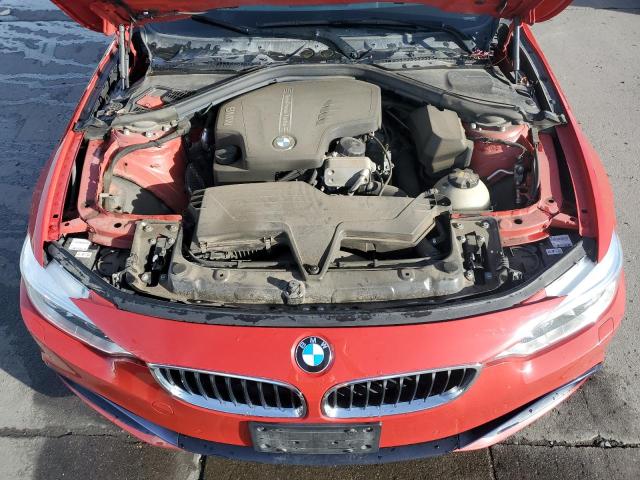 WBA3N9C51GK250546 - 2016 BMW 428 XI RED photo 11