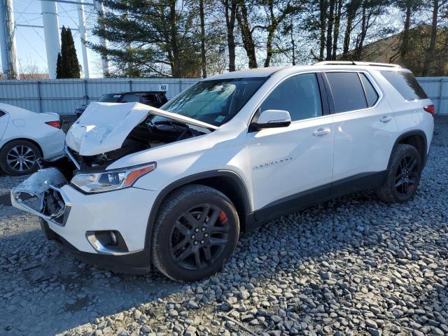 1GNEVHKW6MJ270011 - 2021 CHEVROLET TRAVERSE LT WHITE photo 1