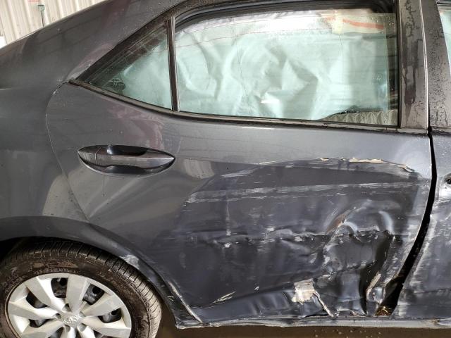 2T1BURHE6EC086817 - 2014 TOYOTA COROLLA L BLUE photo 10