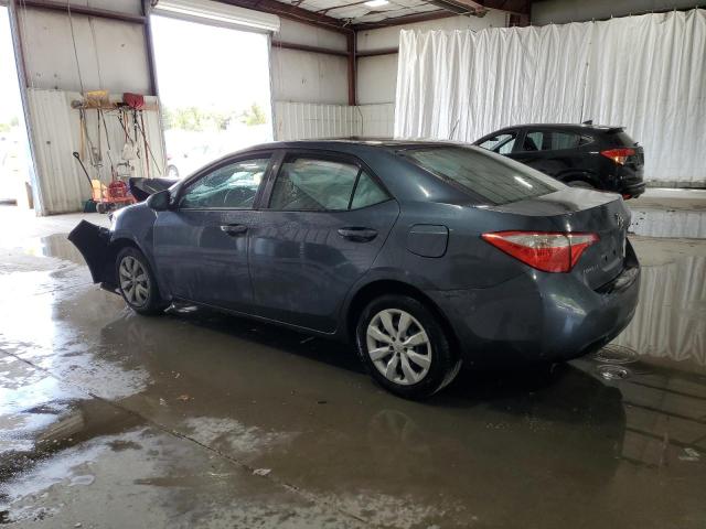 2T1BURHE6EC086817 - 2014 TOYOTA COROLLA L BLUE photo 2