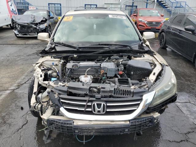 1HGCR2F83DA196982 - 2013 HONDA ACCORD EXL Altın fotoğraf 5
