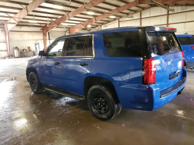 1GNSKDECXJR317463 - 2018 CHEVROLET TAHOE POLICE Blau Foto 2