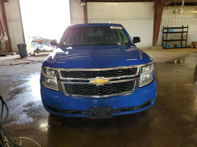 1GNSKDECXJR317463 - 2018 CHEVROLET TAHOE POLICE Blau Foto 5