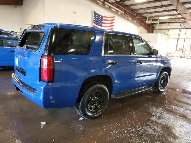 1GNSKDEC3JR322956 - 2018 CHEVROLET TAHOE POLICE BLUE photo 3