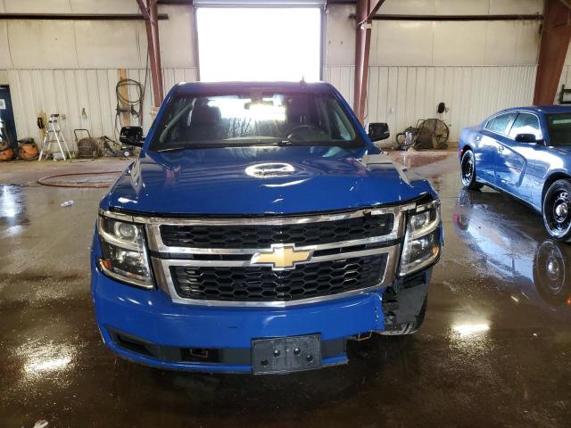 1GNSKDEC3JR322956 - 2018 CHEVROLET TAHOE POLICE BLUE photo 5