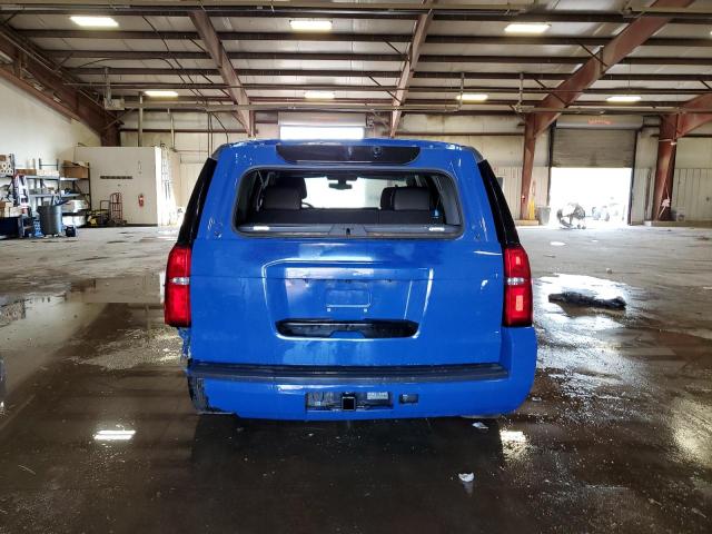 1GNSKDEC3JR322956 - 2018 CHEVROLET TAHOE POLICE BLUE photo 6