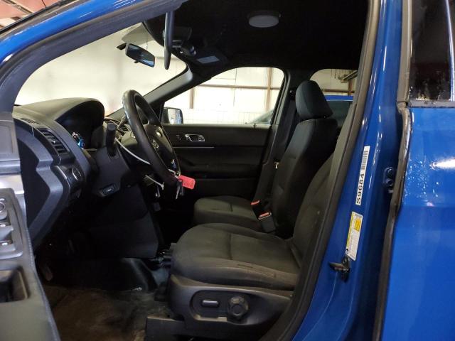 1FM5K8AT1JGC19433 - 2018 FORD EXPLORER POLICE INTERCEPTOR Синій фото 7