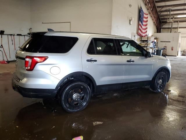 1FM5K8AT7JGC77174 - 2018 FORD EXPLORER POLICE INTERCEPTOR Күміс фото 3