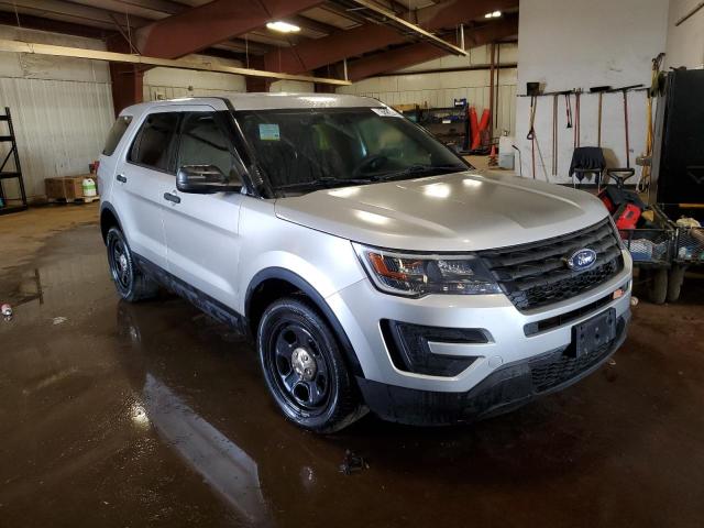 1FM5K8AT7JGC77174 - 2018 FORD EXPLORER POLICE INTERCEPTOR Күміс фото 4
