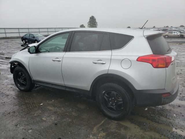 2T3BFREV3DW004481 - 2013 TOYOTA RAV4 LE SILVER photo 2