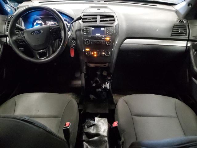 1FM5K8AT4KGB15701 - 2019 FORD EXPLORER POLICE INTERCEPTOR Կապույտ լուսանկար 8