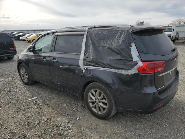 KNDMB5C13K6532775 - 2019 KIA SEDONA LX GRAY photo 2