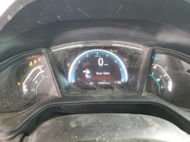 19XFC2E69KE004102 - 2019 HONDA CIVIC LX GRAY photo 9