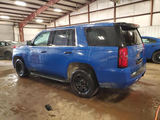 1GNSKDEC3KR409208 - 2019 CHEVROLET TAHOE POLICE Niebieski zdjęcie 2