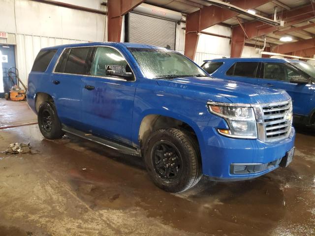 1GNSKDEC3KR409208 - 2019 CHEVROLET TAHOE POLICE Niebieski zdjęcie 4