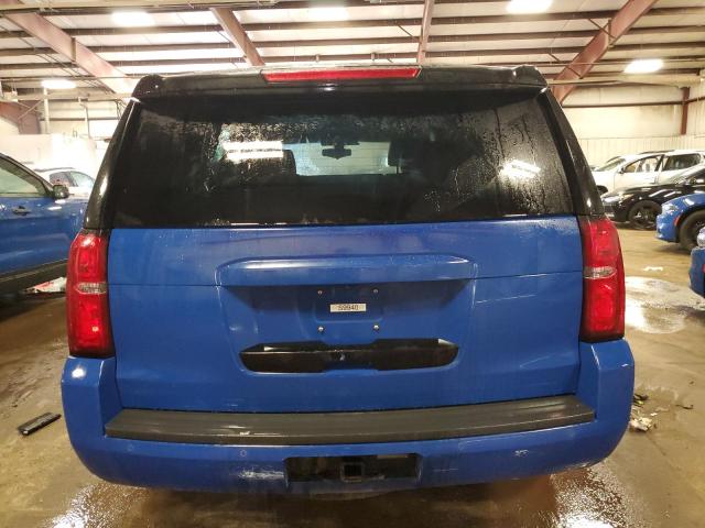 1GNSKDEC3KR409208 - 2019 CHEVROLET TAHOE POLICE Niebieski zdjęcie 6