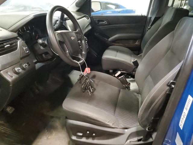 1GNSKDEC3KR409208 - 2019 CHEVROLET TAHOE POLICE Niebieski zdjęcie 7
