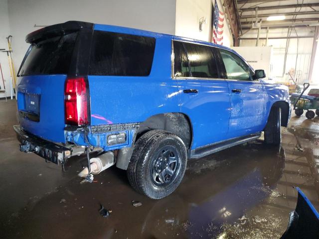 1GNSKDEC7KR397659 - 2019 CHEVROLET TAHOE POLICE أزرق صورة 3