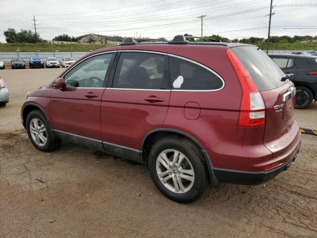 5J6RE4H71AL009771 - 2010 HONDA CR-V EXL Բորդո լուսանկար 2