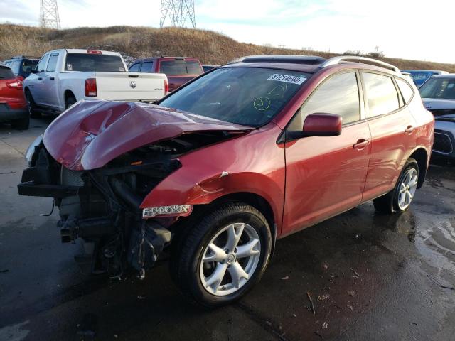 JN8AS58V88W138622 - 2008 NISSAN ROGUE S RED photo 1