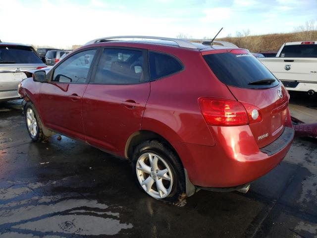 JN8AS58V88W138622 - 2008 NISSAN ROGUE S RED photo 2