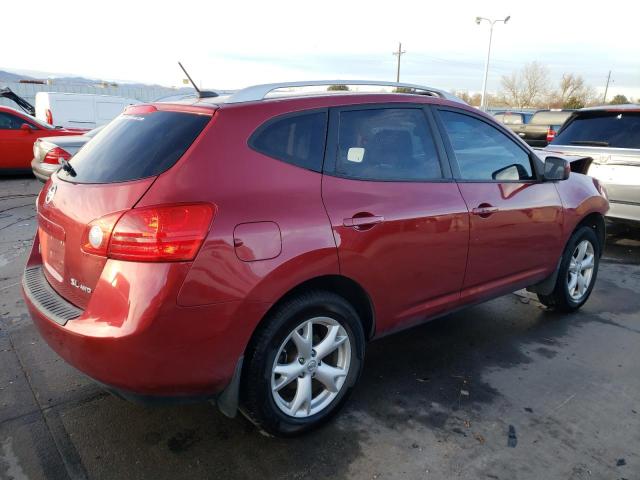 JN8AS58V88W138622 - 2008 NISSAN ROGUE S RED photo 3