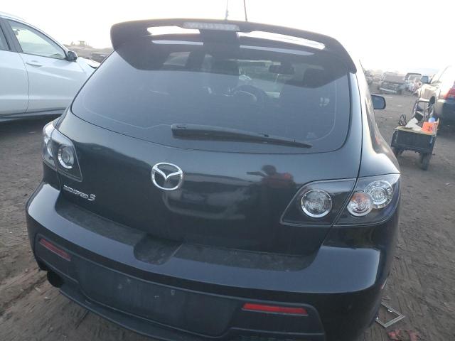 JM1BK34L081157901 - 2008 MAZDA SPEED 3 BLACK photo 6