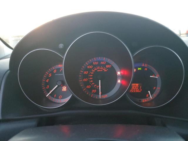 JM1BK34L081157901 - 2008 MAZDA SPEED 3 BLACK photo 9