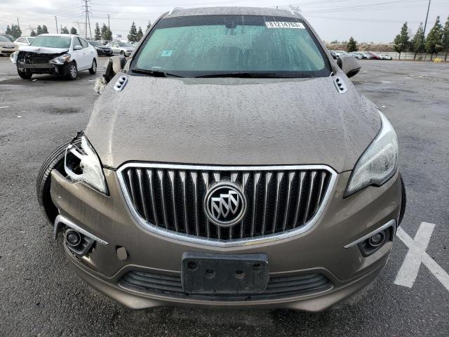 LRBFXBSA3HD001282 - 2017 BUICK ENVISION ESSENCE BROWN photo 5