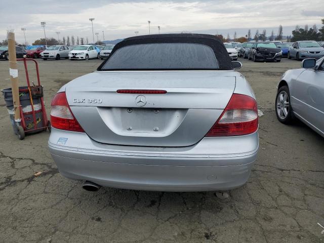 WDBTK56F68F252889 - 2008 MERCEDES-BENZ CLK 350 SILVER photo 6