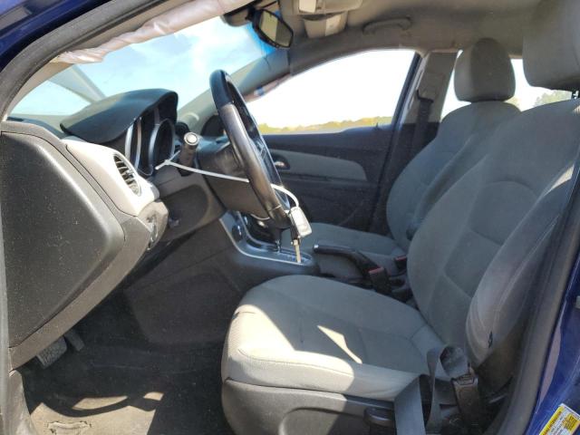 1G1PF5SC4C7172702 - 2012 CHEVROLET CRUZE LT BLUE photo 7