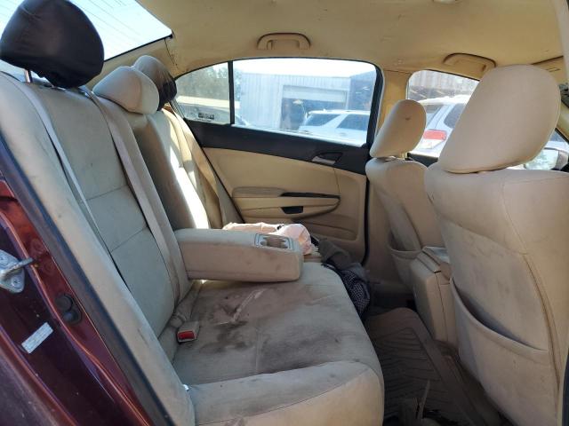 1HGCP2F38BA004530 - 2011 HONDA ACCORD LX 勃艮第红 照片 10