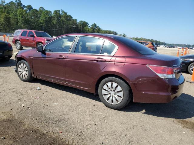 1HGCP2F38BA004530 - 2011 HONDA ACCORD LX 勃艮第红 照片 2