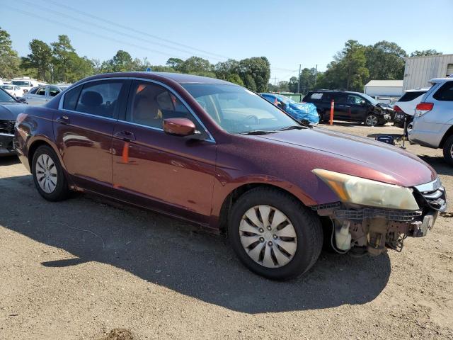 1HGCP2F38BA004530 - 2011 HONDA ACCORD LX 勃艮第红 照片 4