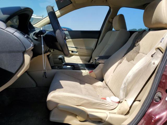 1HGCP2F38BA004530 - 2011 HONDA ACCORD LX 勃艮第红 照片 7