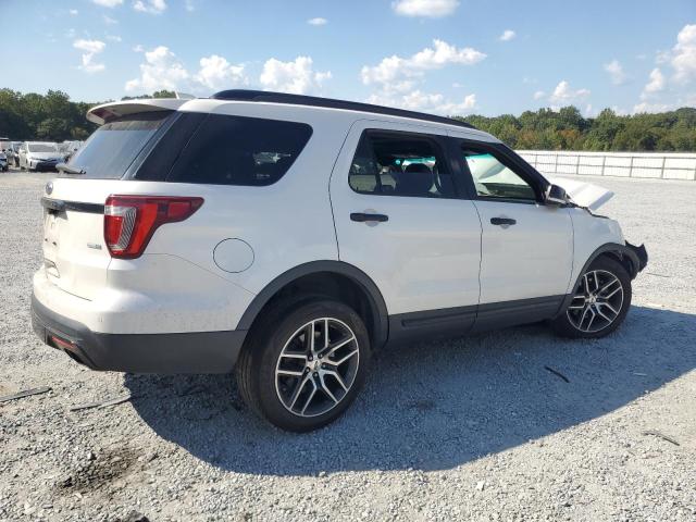 1FM5K8GT7GGA31600 - 2016 FORD EXPLORER SPORT 白色 照片 3