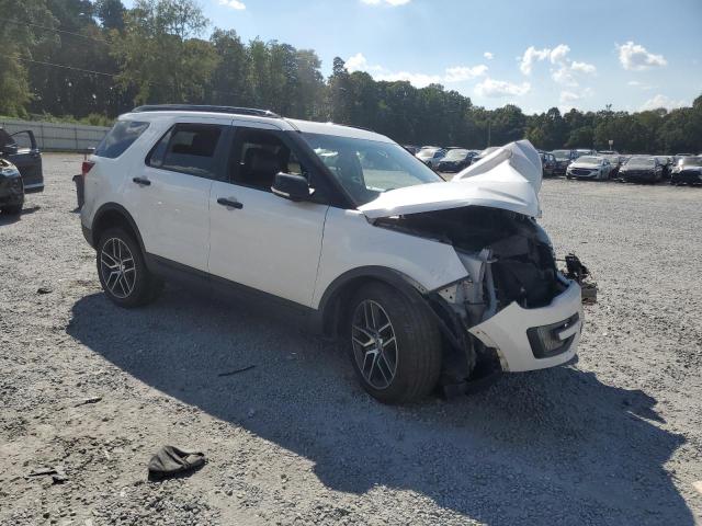 1FM5K8GT7GGA31600 - 2016 FORD EXPLORER SPORT 白色 照片 4