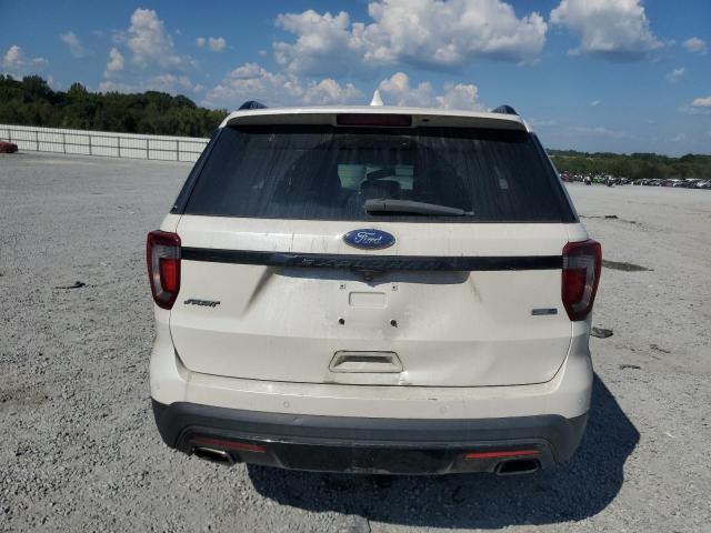 1FM5K8GT7GGA31600 - 2016 FORD EXPLORER SPORT 白色 照片 6