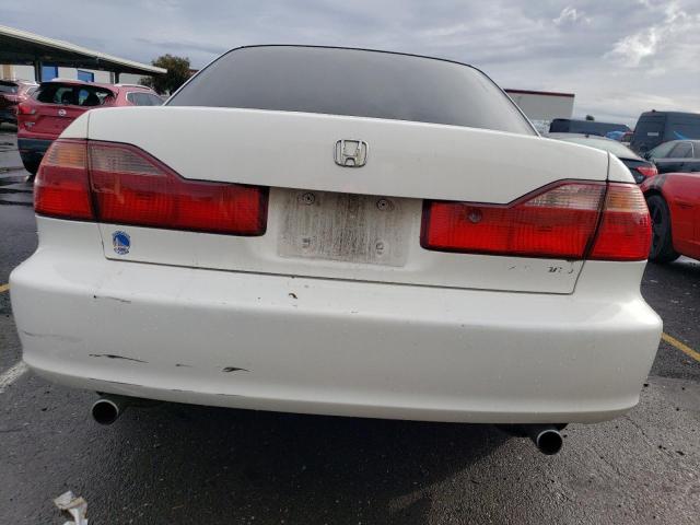 1HGCG1650YA072681 - 2000 HONDA ACCORD EX WHITE photo 6